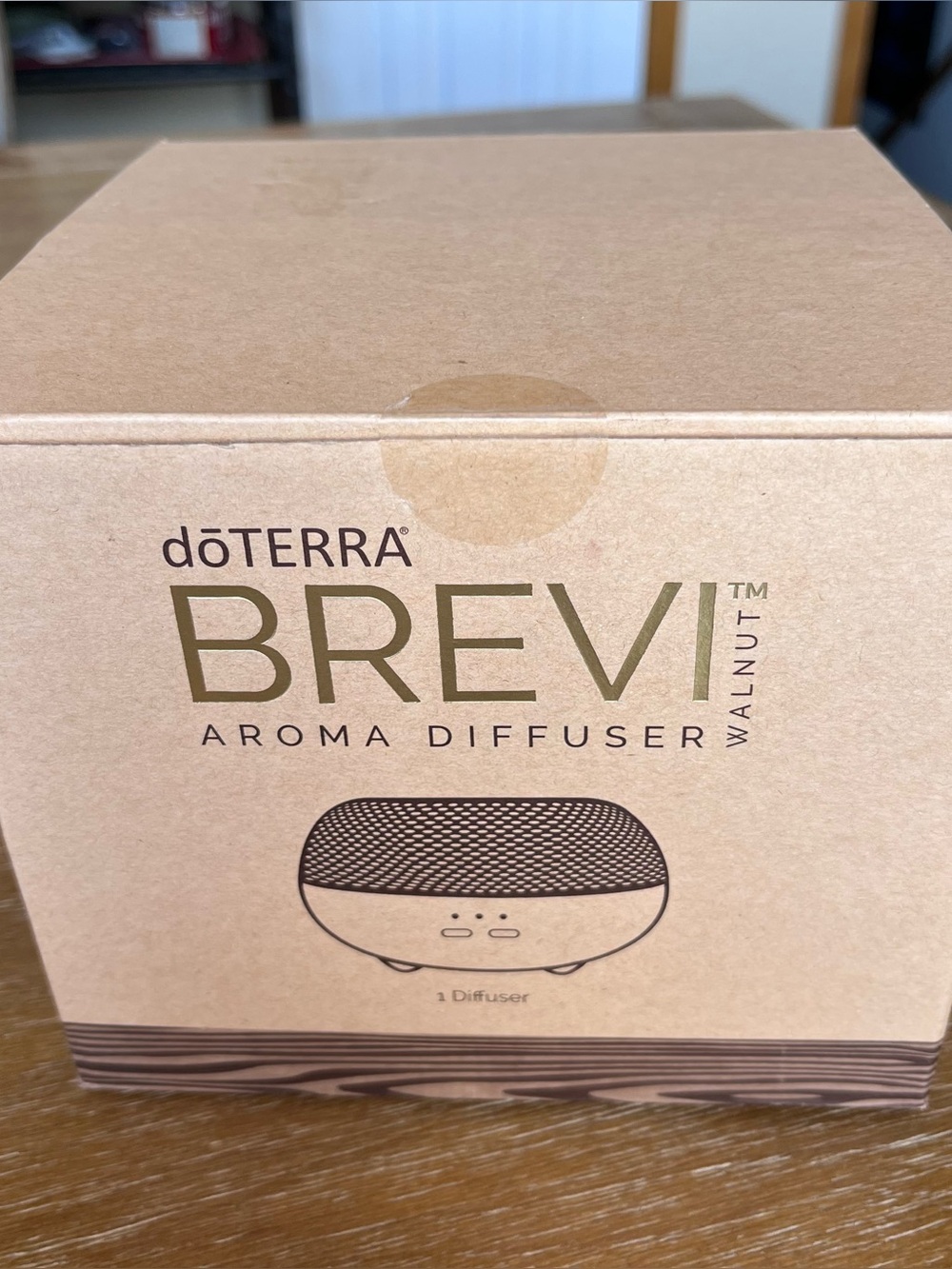 dōTERRA BREVI Aroma Diffuser - Walnut